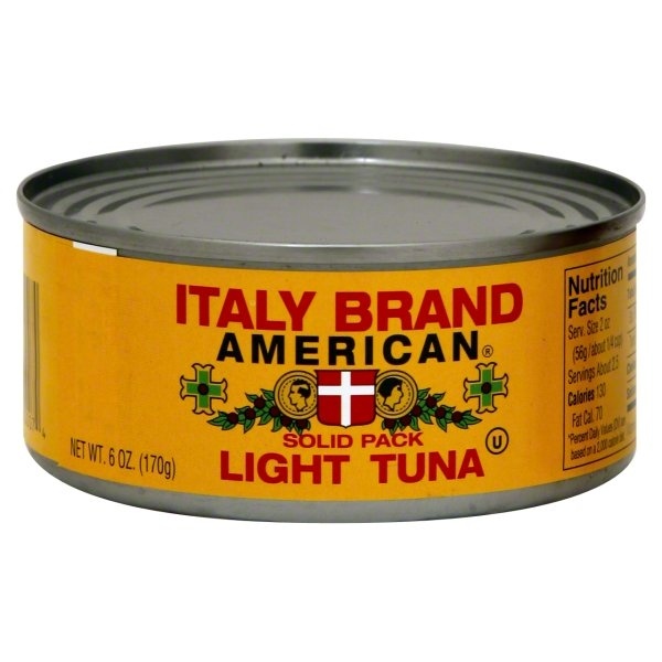 slide 1 of 1, Italy Brand Tuna - American Light Solid Pack, 6 oz