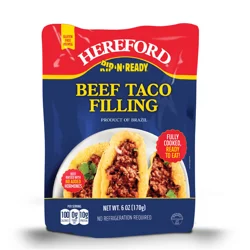 Hereford Rip 'n' Ready Beef Taco Filling 6 oz