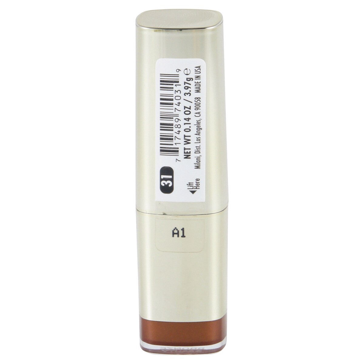 slide 2 of 3, Milani Color Statement Bronze Beauty 31 Lipstick 0.14 oz, 0.14 oz