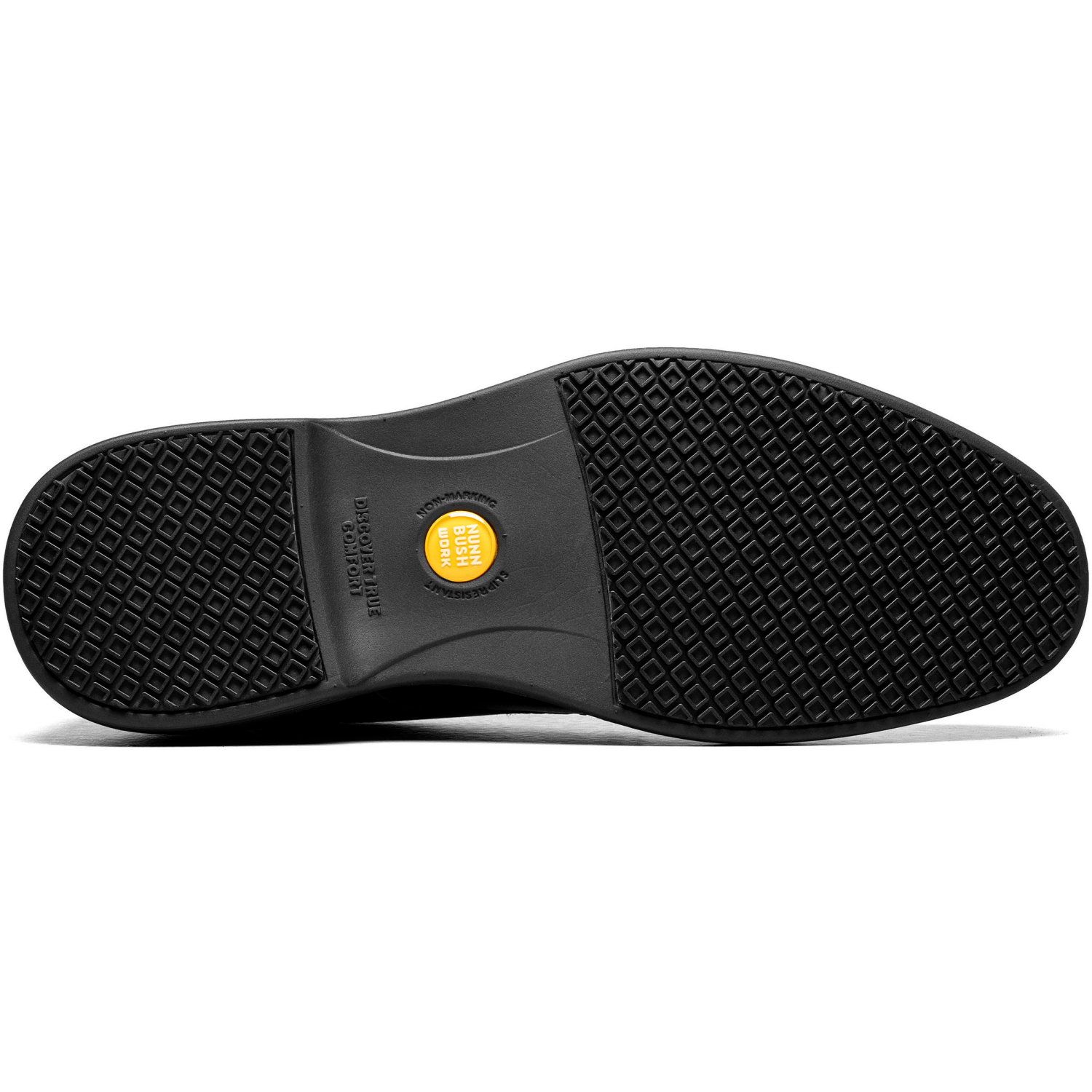 slide 3 of 7, Nunn Bush Men's Slip On Shoes, Black, Size 8, Size 8