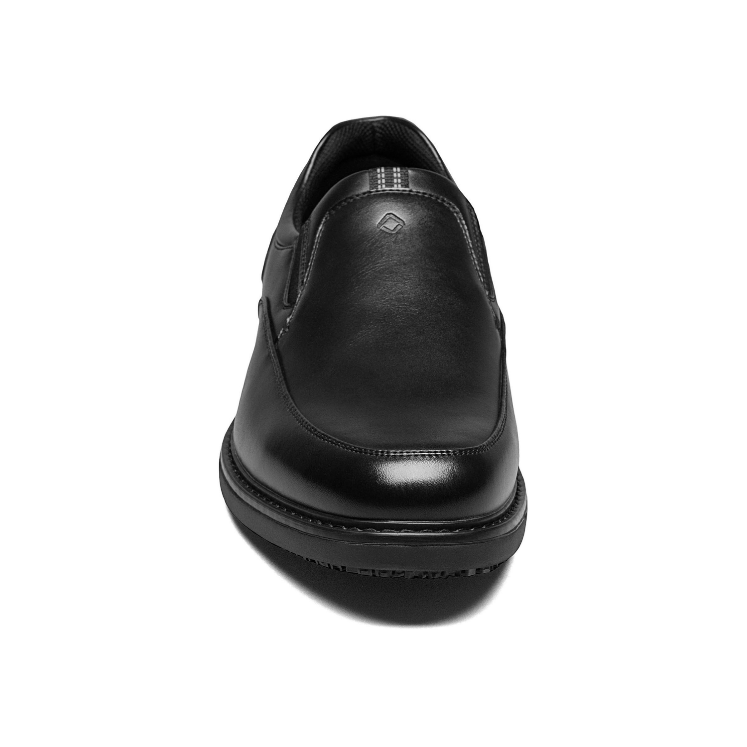 slide 1 of 4, Nunn Bush Men's Slip On Shoes, Black, Size 13, Size 13