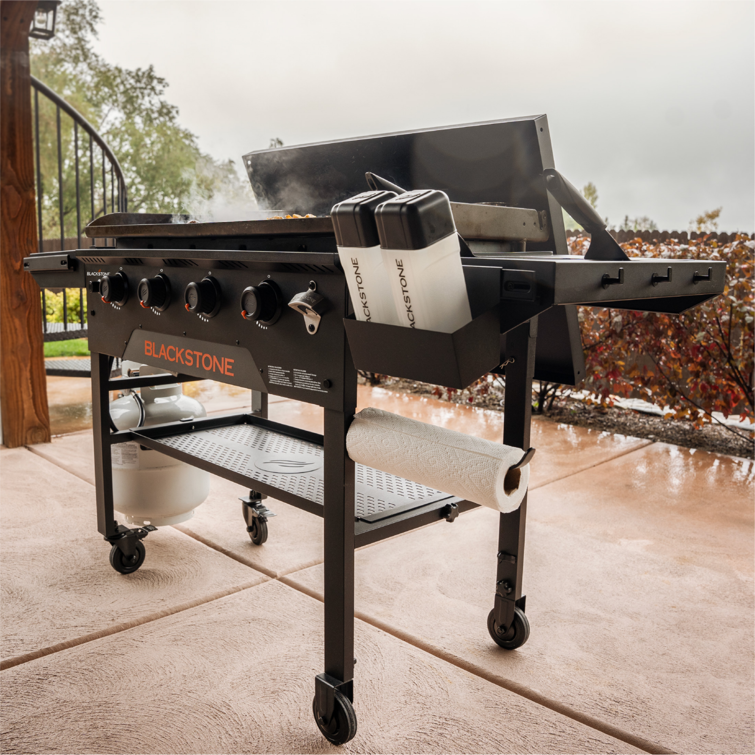 slide 3 of 4, Blackstone Tabletop Griddle 17", 17 in