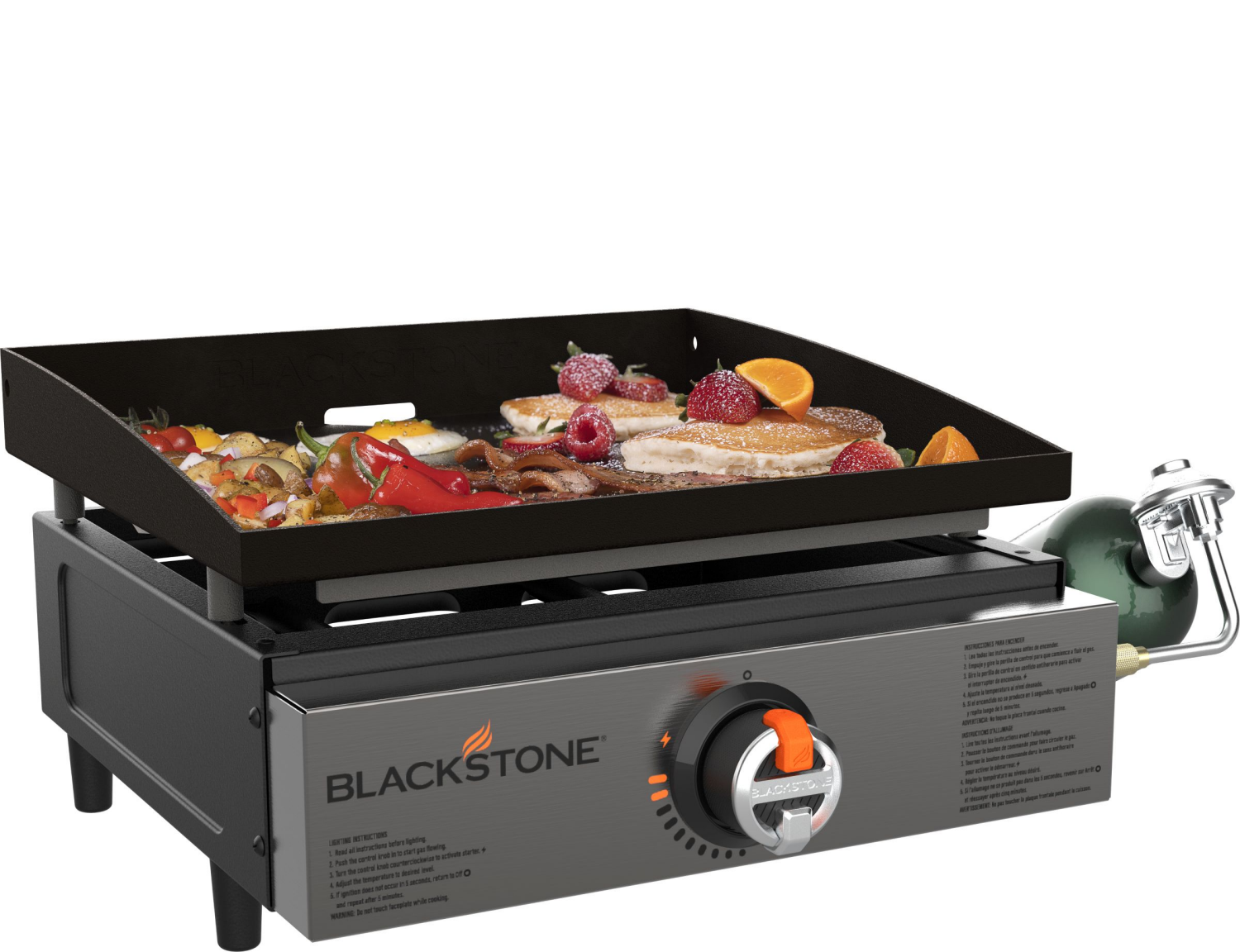 slide 4 of 4, Blackstone Tabletop Griddle 17", 17 in