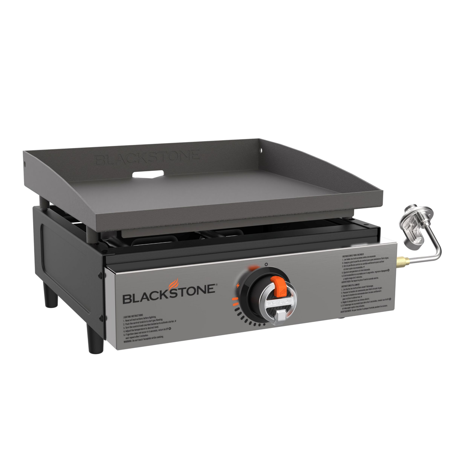 slide 1 of 4, Blackstone Tabletop Griddle 17", 17 in