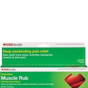 slide 1 of 1, CVS Health Muscle Rub, 3 oz; 85 gram