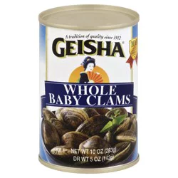 Geisha Whole Baby Clams