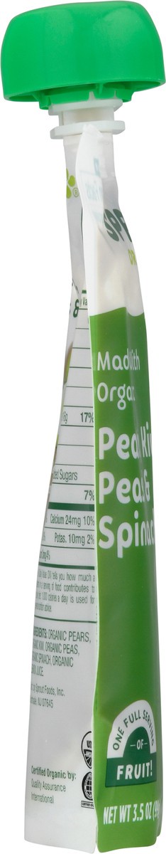 slide 9 of 9, Sprout Organics Pear, Kiwi, Peas & Spinach 3.5 oz, 3.5 oz