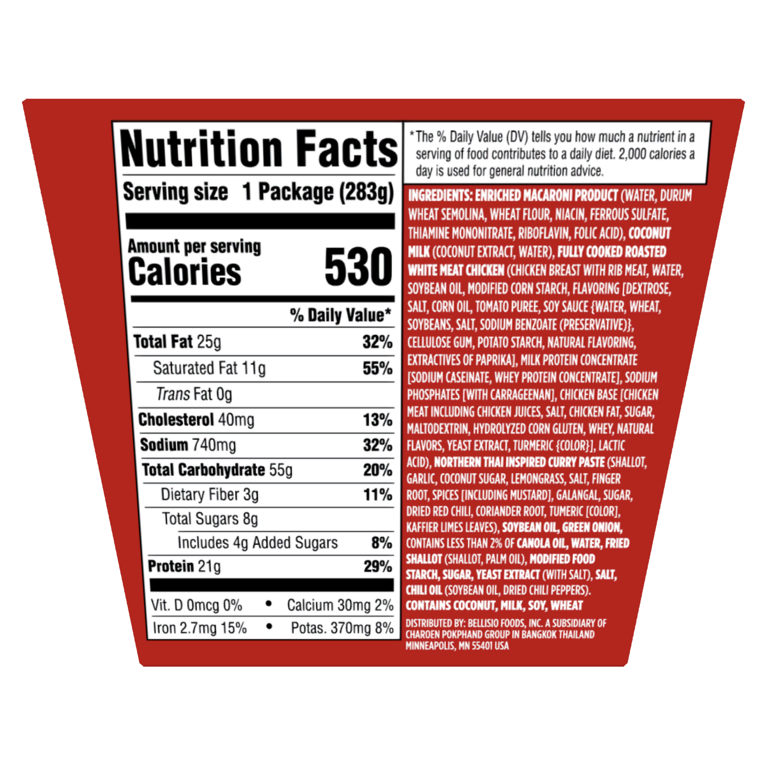 slide 2 of 2, Authentic Asia Thai Coconut Curry Noodles 10oz (Frozen Dinner), 10 oz