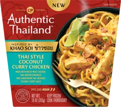 Authentic Asia Thai Coconut Curry Noodles 10oz (Frozen Dinner)
