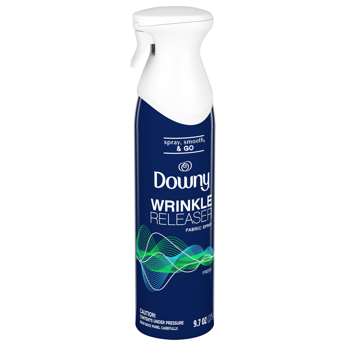 slide 2 of 4, Downy WrinkleGuard Wrinkle Releaser Fabric Spray, Fresh, 9.7 oz, 9.7 oz