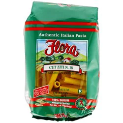 Flora Fine Foods Cut Ziti Pasta