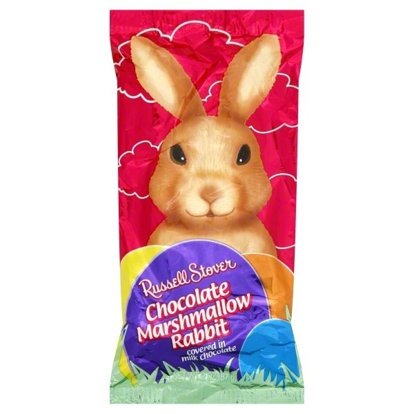 slide 1 of 1, Russell Stover Big Bunny Milk Chocolate Marshmallow Rabbit, 2 oz