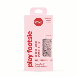 Onyx Professional Play Footise Double Sided Pumice Stone