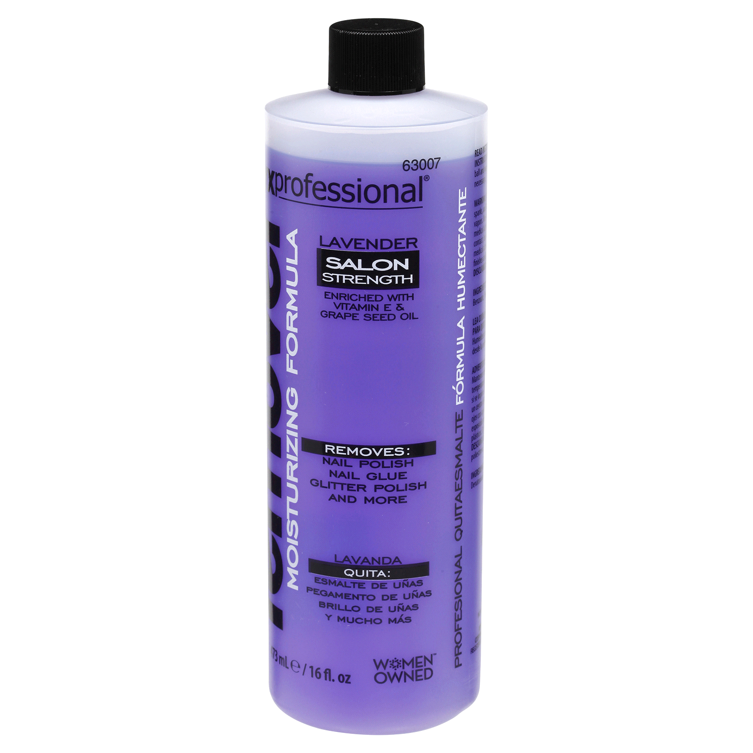 slide 2 of 3, Onyx Professional Lavender Scented Moisturizing Formula Nail Polish Remover, 16 fl oz