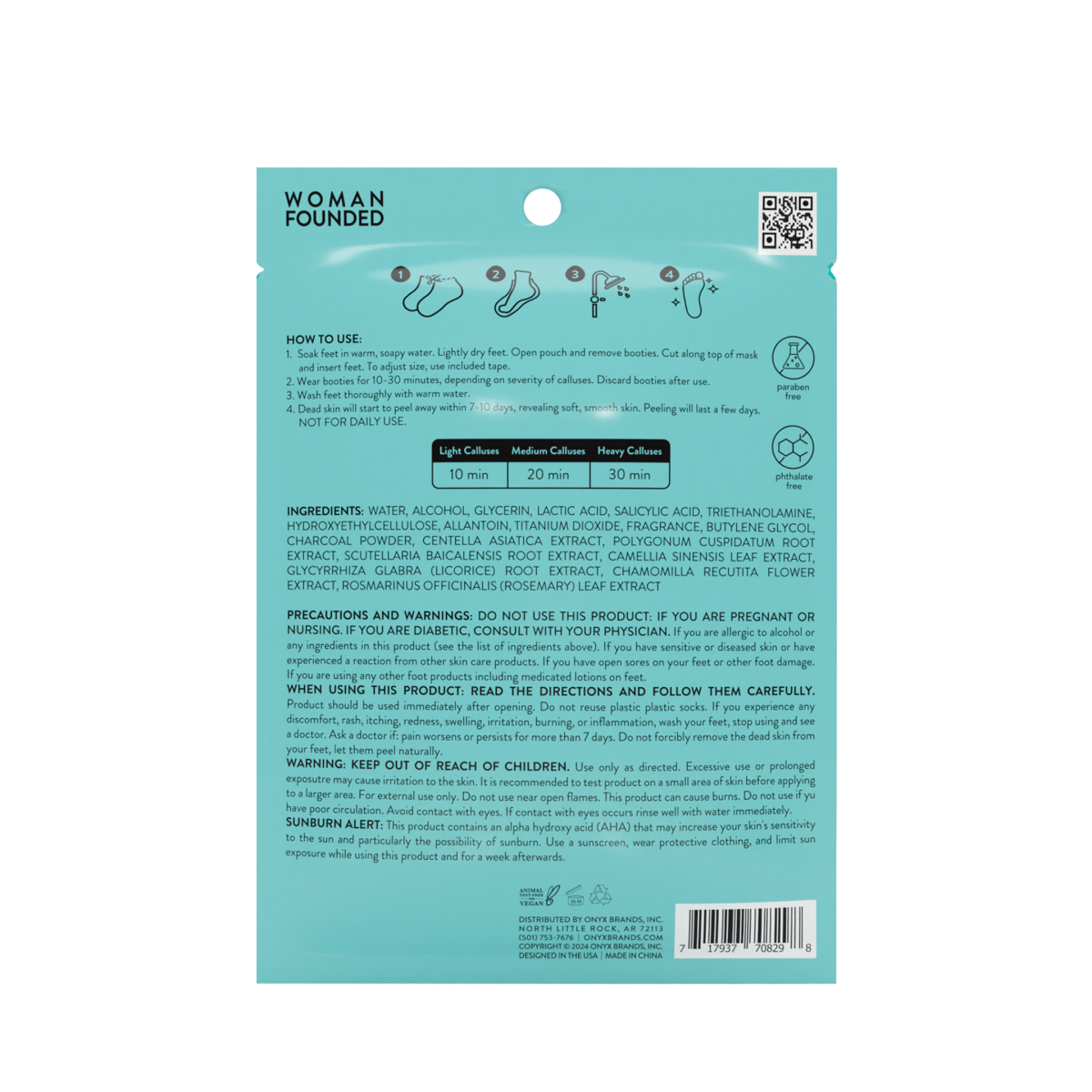 slide 2 of 2, Onyx Professional Peeling Callus Removing Booties 1 ea, 2.03 ct