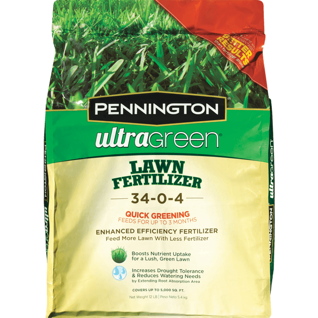 slide 1 of 1, LAWN AND GARDEN Pennington Lawn Fertilizer Ultragreen 34-0-4 (Bag), 1 ct