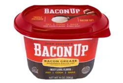 Bacon Up Bacon Grease Rendered Bacon Fat for Frying