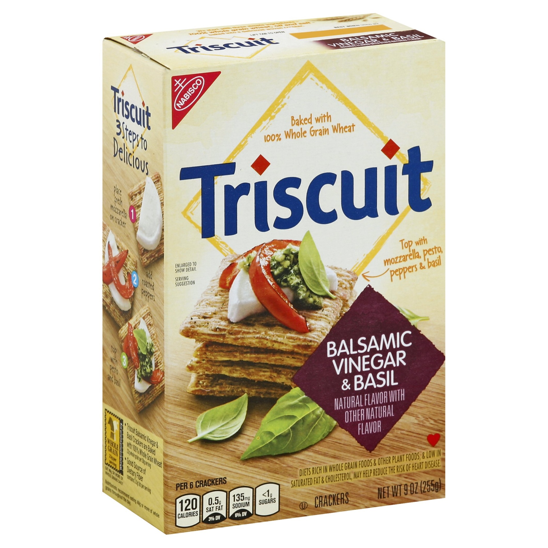 slide 1 of 8, Triscuit Crackers 9 oz, 9 oz