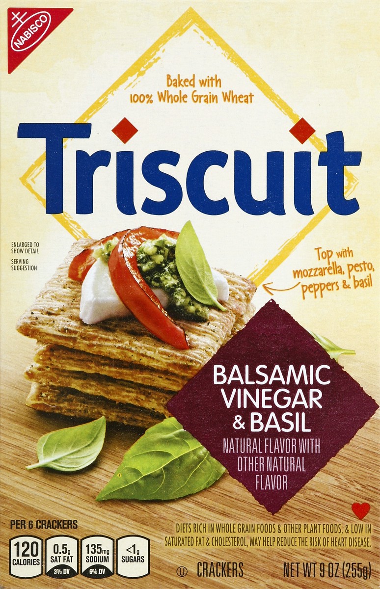 slide 1 of 8, Triscuit Crackers 9 oz, 9 oz