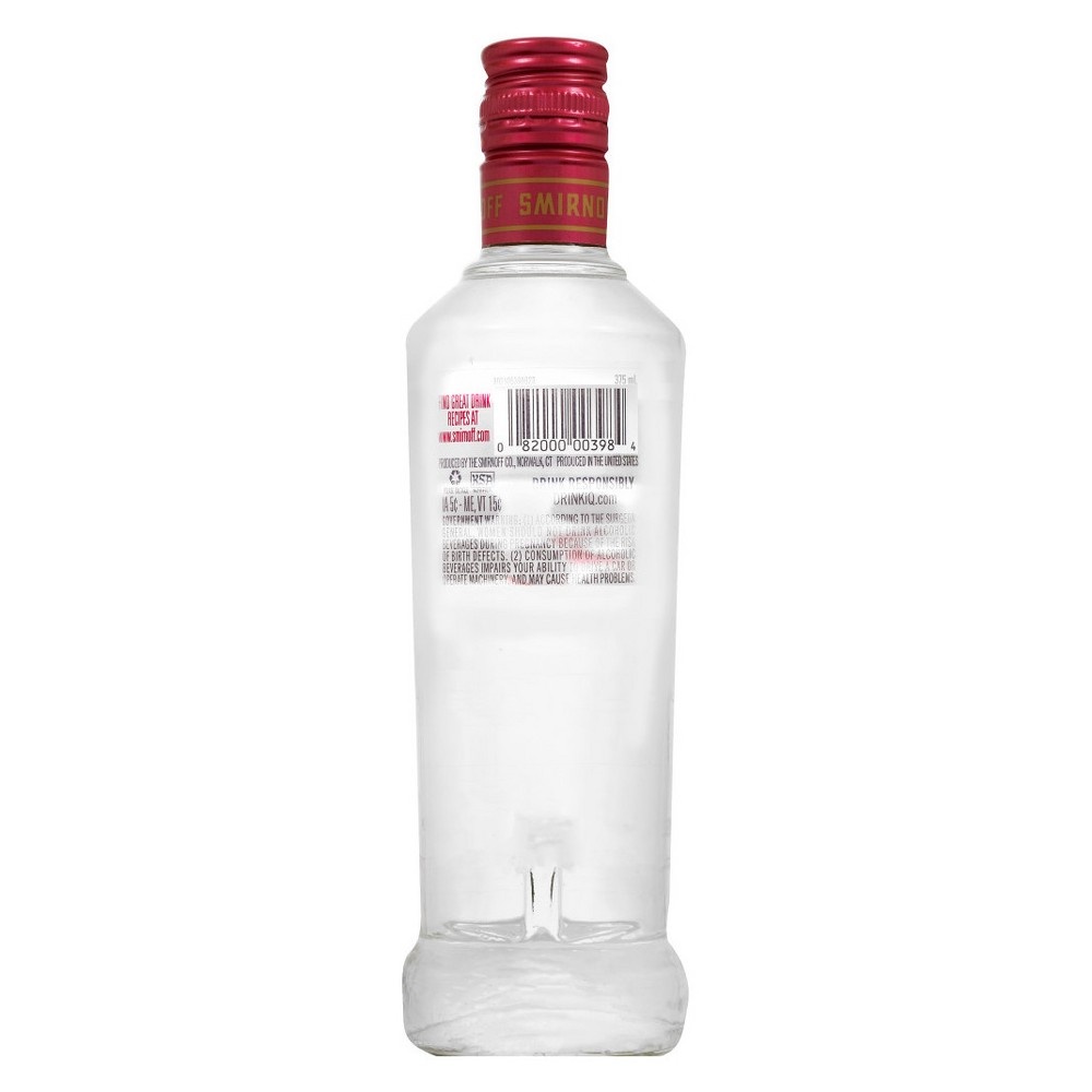 slide 2 of 2, Smirnoff Raspberry, 375 ml