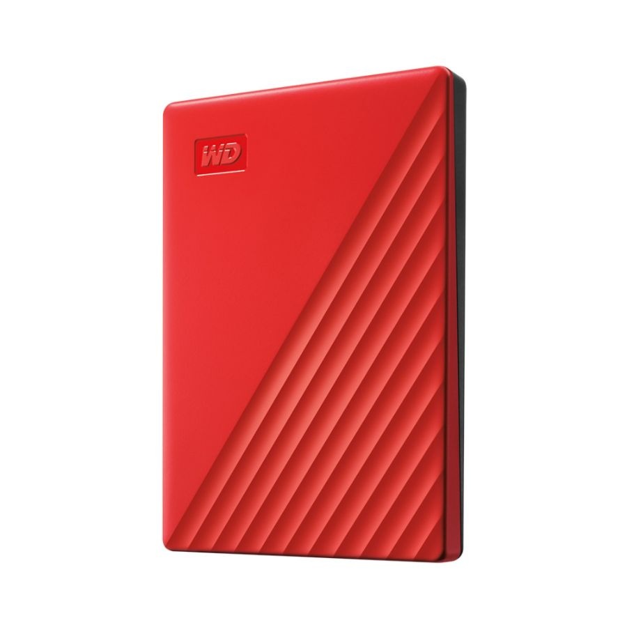 slide 3 of 4, Western Digital My Passport Portable External Hard Drive, 2Tb, Wdbyvg0020Brd-Wesn, Red, 1 ct