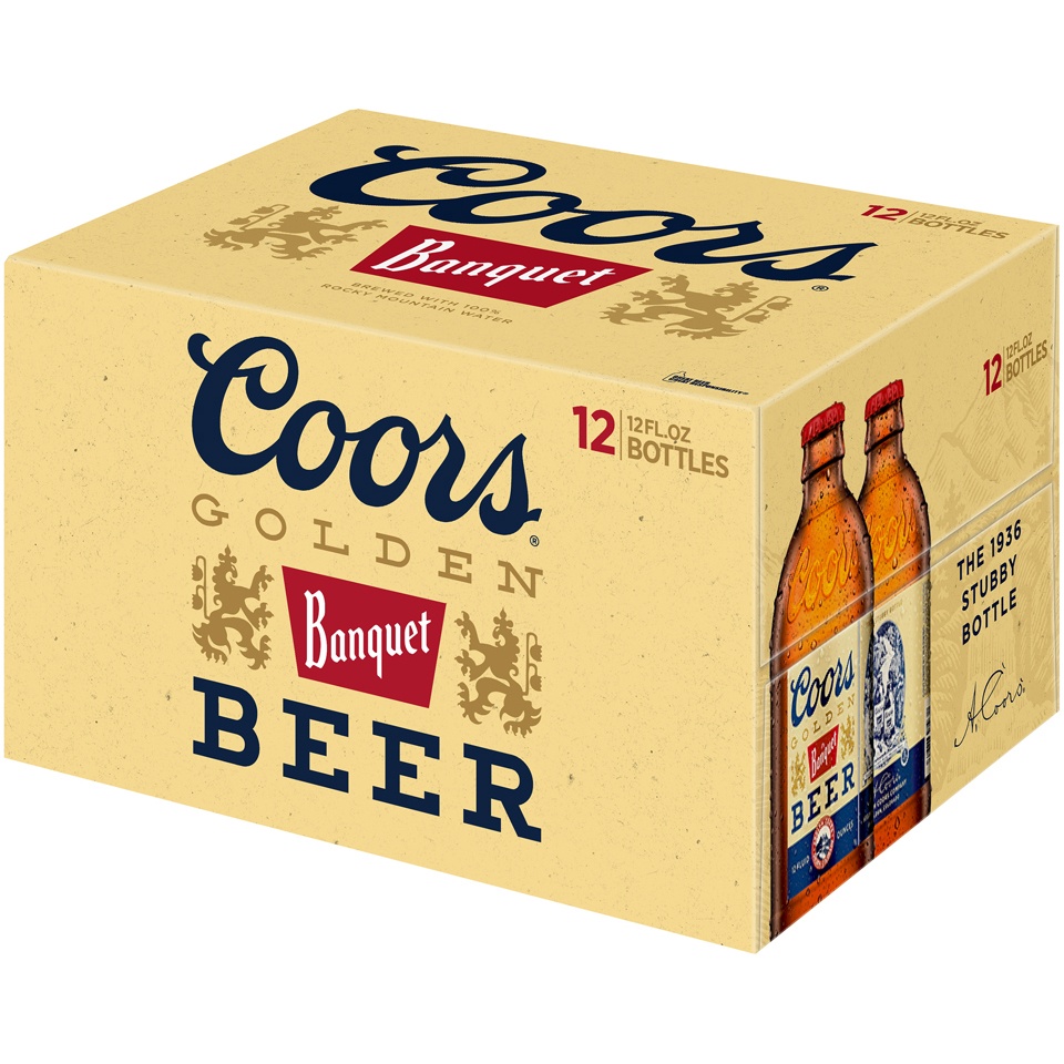 slide 3 of 6, Coors Banquet Beer, 12 ct; 12 oz