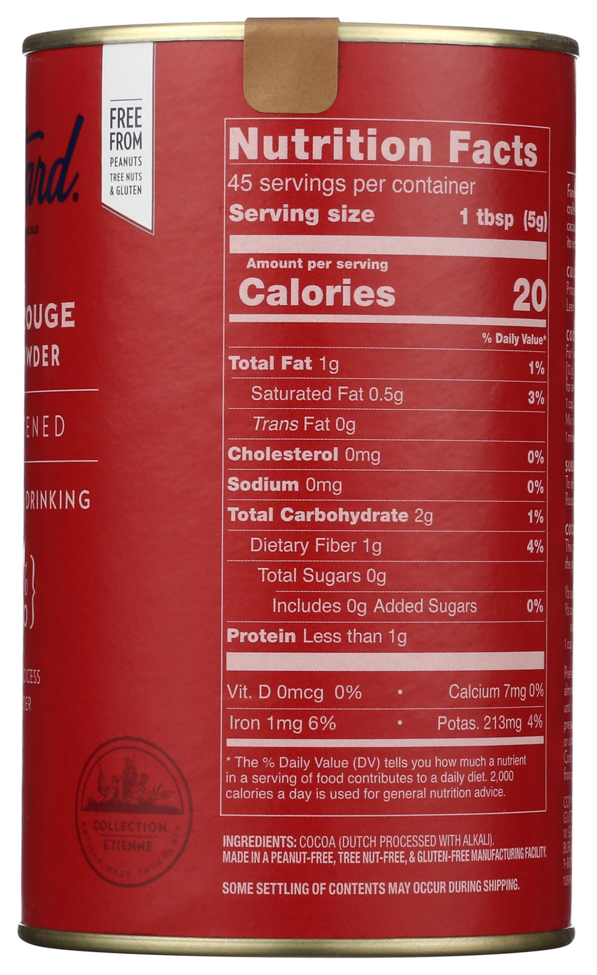 slide 2 of 4, Guittard Cocoa Rouge Unsweetened, 8 oz