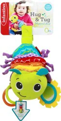 Infantino Hug & Tug Musical Bug 0+ Months Toy 1 ea