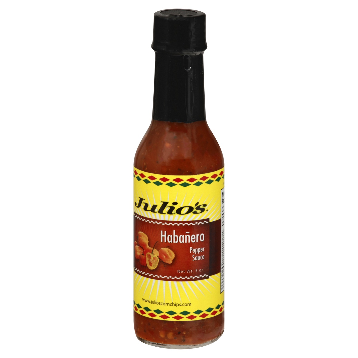 slide 3 of 10, Julio's Habanero Pepper Sauce, 5 oz