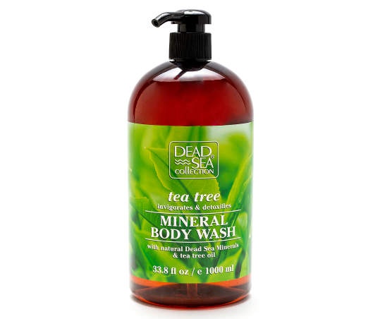 slide 1 of 1, Dead Sea Tea Tree Mineral Body Wash, 33.8 Oz., 1 ct