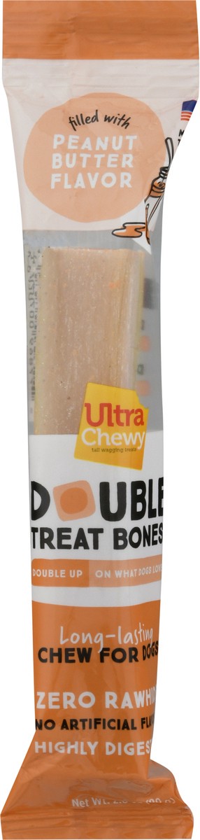 slide 8 of 9, Ultra Chewy Double Peanut Butter Flavor Treat Bones 2.8 oz, 2.8 oz