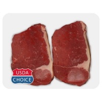 slide 1 of 1, Meat Counter Beef Usda Choice Bottom Round Steak Service Case - 1 Lb, per lb