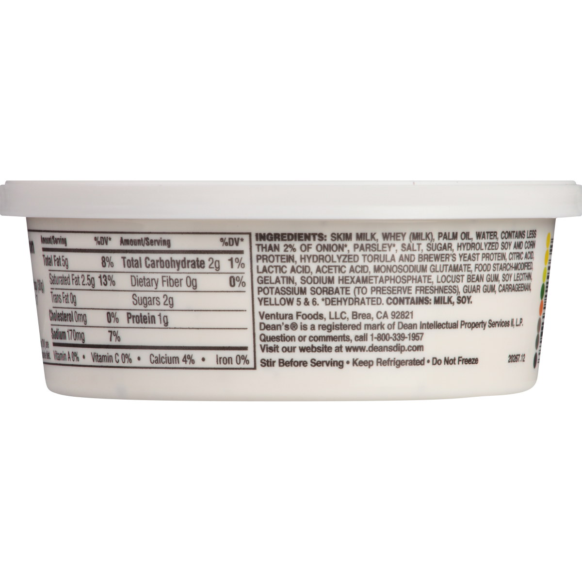 slide 2 of 2, Dean's Dip French Onion, 8 oz