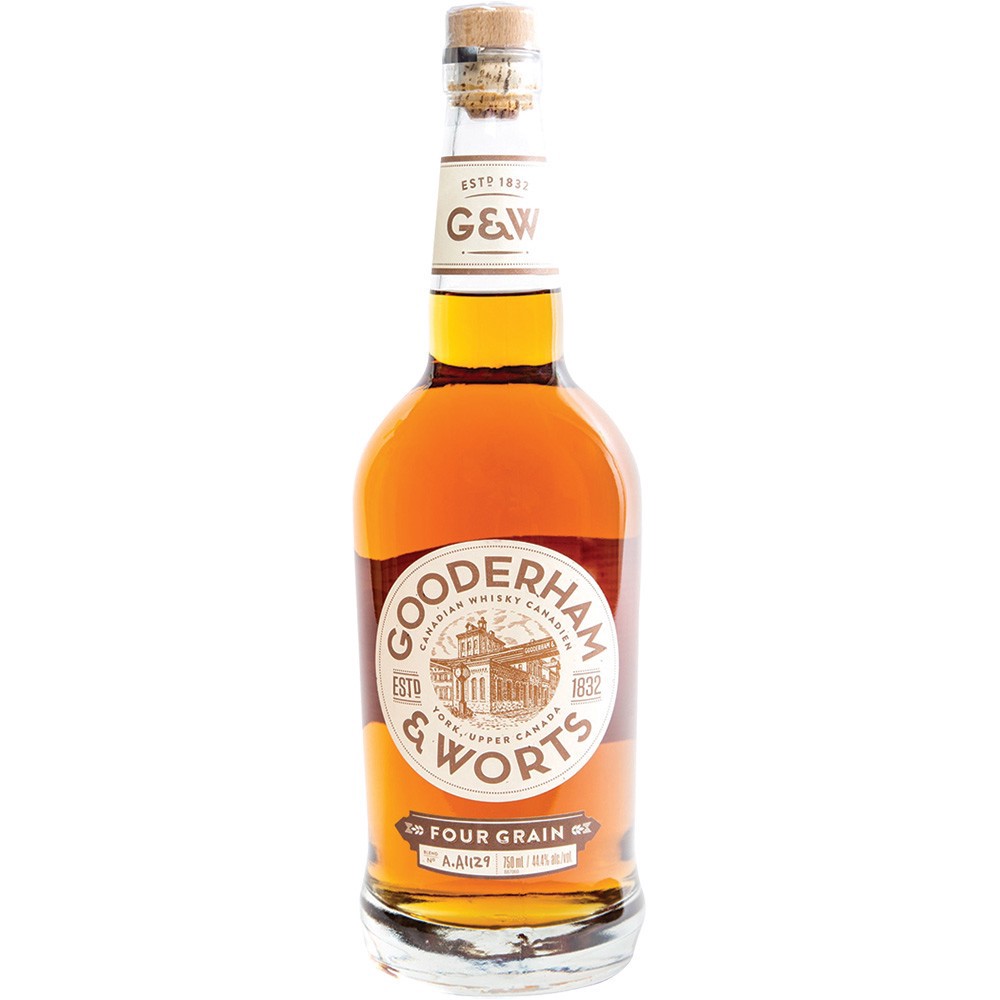 slide 1 of 1, Gooderham & Worts Canadian Whisky, 750 ml