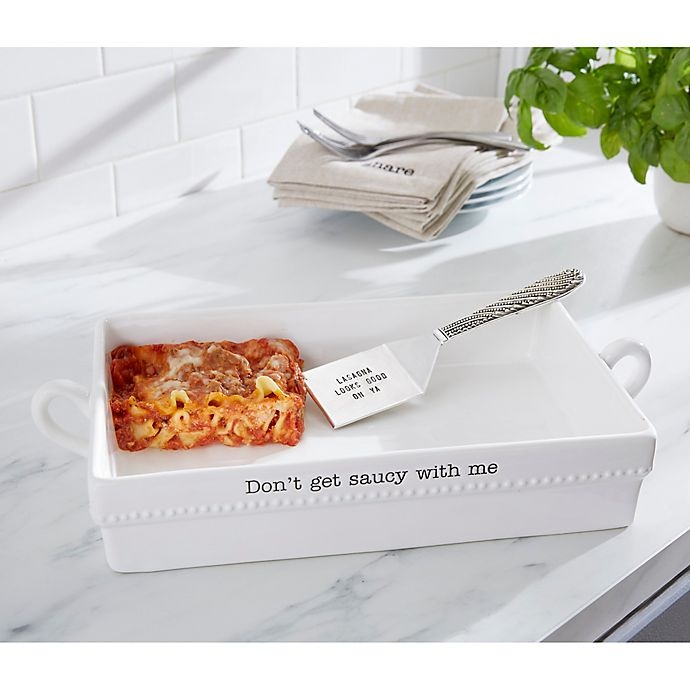 slide 2 of 3, Mud Pie Lasagna Baking Dish and Spatula Set, 2 ct