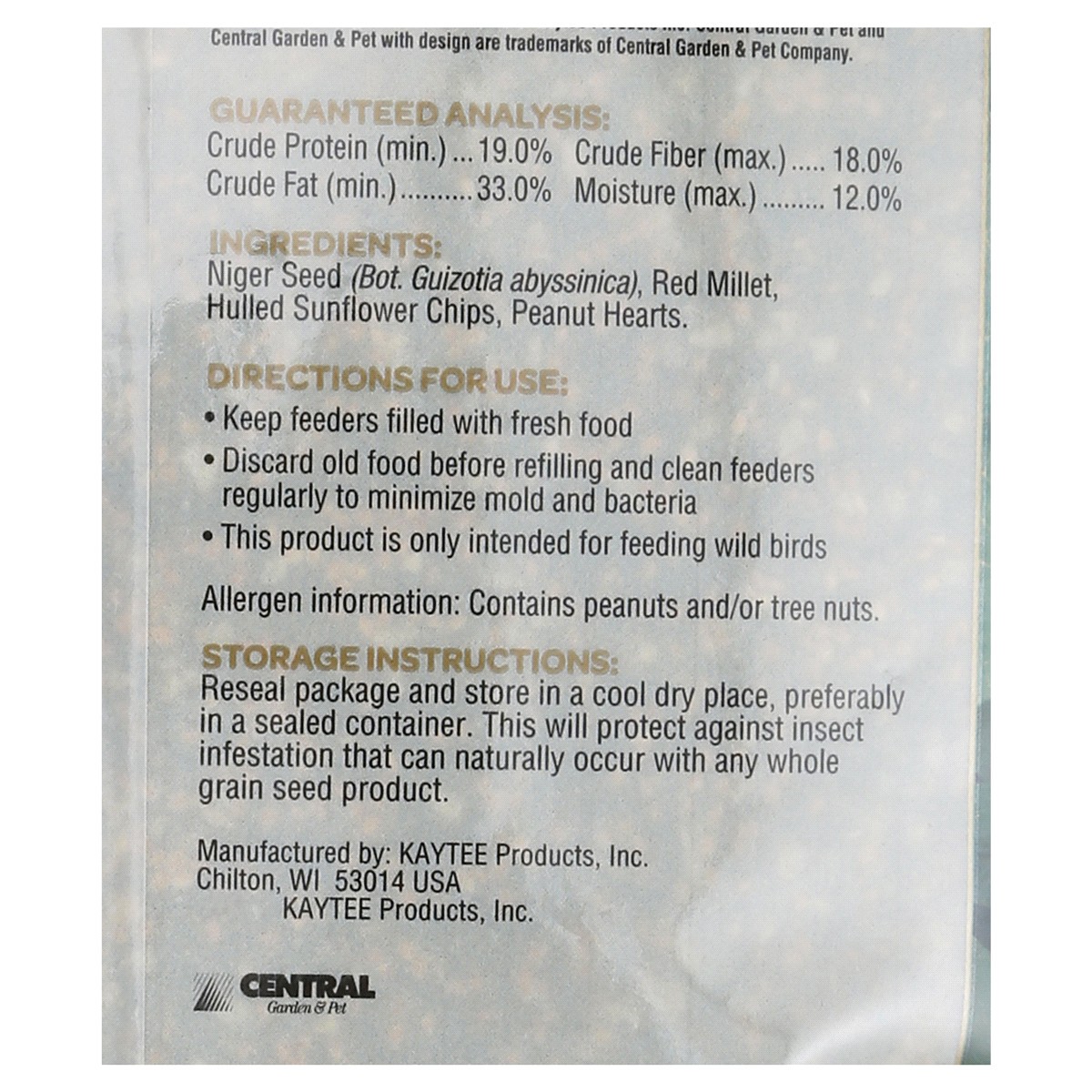 slide 2 of 2, Kaytee Wild Bird Food Ultra Wild Finch 10 Pounds, 1 ct
