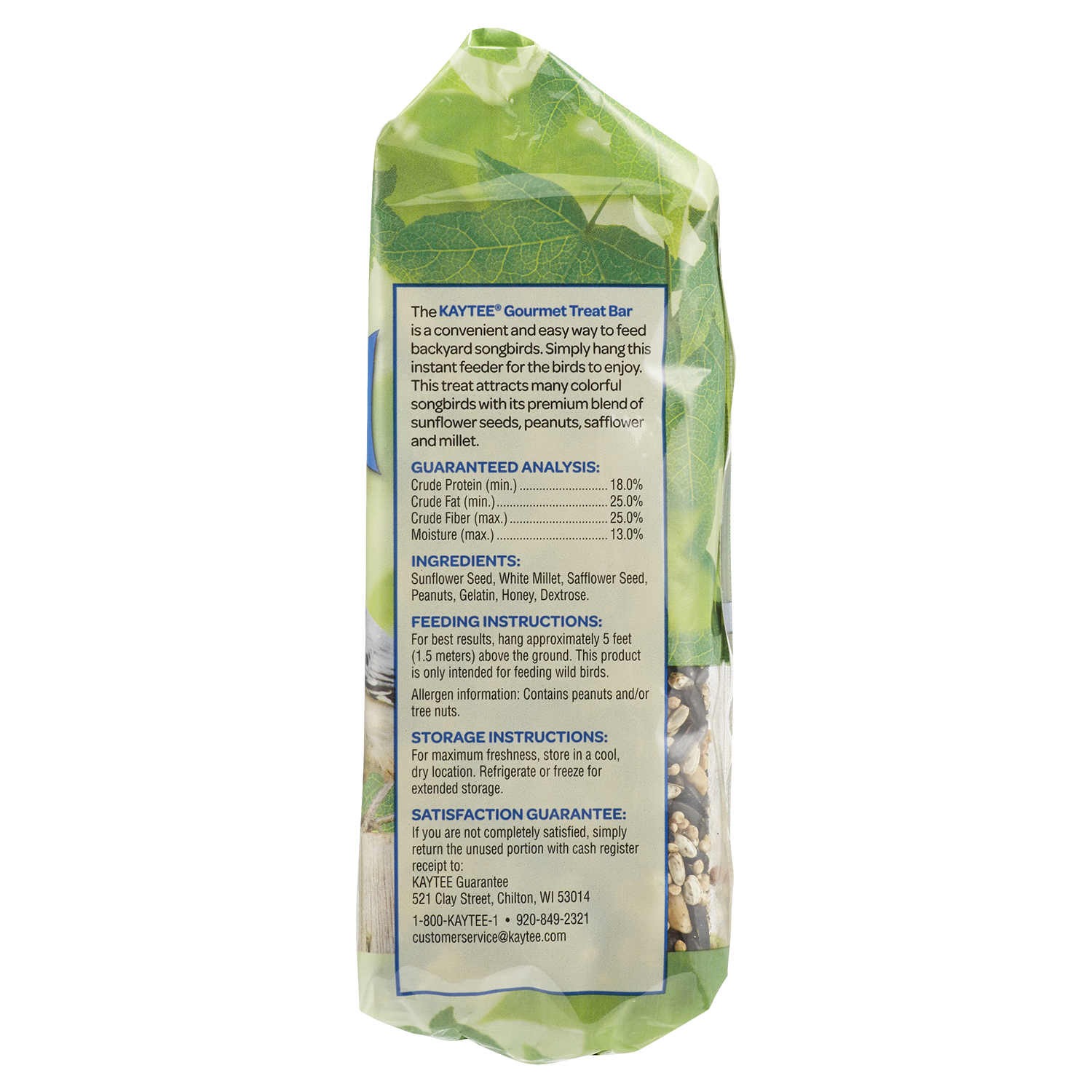 slide 2 of 2, Kaytee Wild Bird Food Gourmet Bar, 12 oz