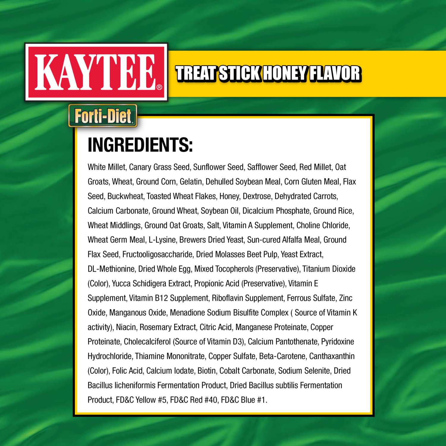 slide 6 of 6, Kaytee Treat Stick Honey Flavor -- Cockatiel 8 oz, 2 ct