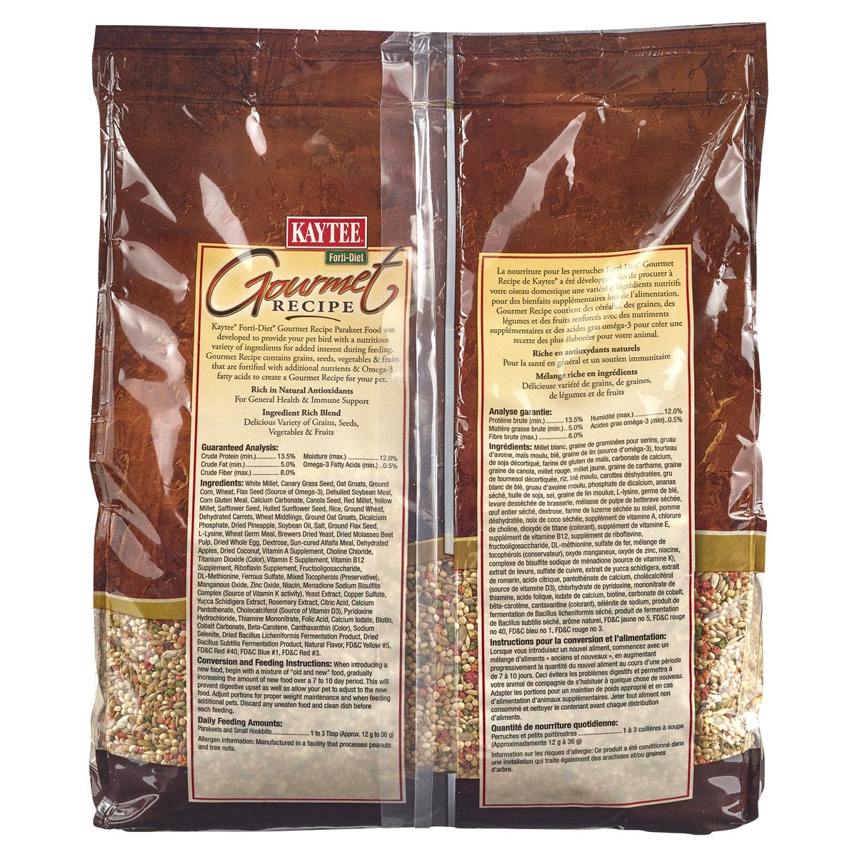 slide 5 of 5, Kaytee Parakeet Food, 5 lb