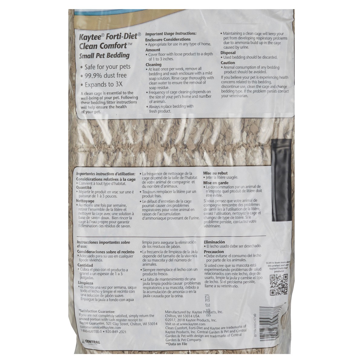 slide 2 of 2, Clean Comfort Pet Bedding 8 lt, 8 L