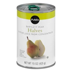 Publix Bartlett Pear Halves