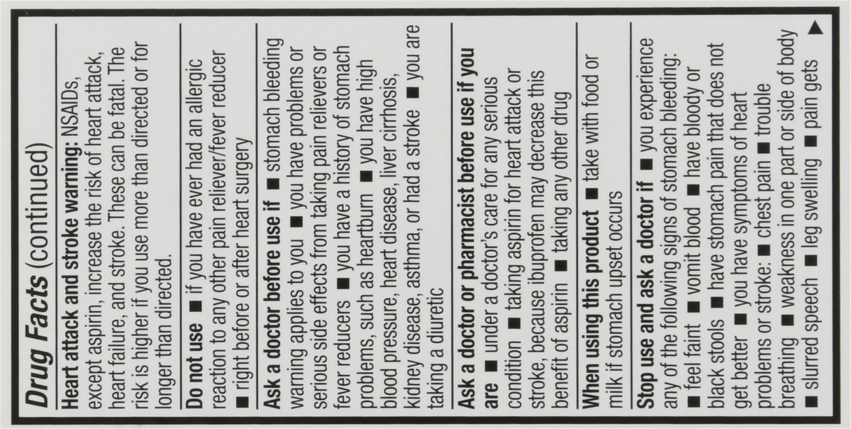 slide 8 of 13, HealthA2Z Liquid Filled Capsules Ibuprofen 10 ea, 10 ct