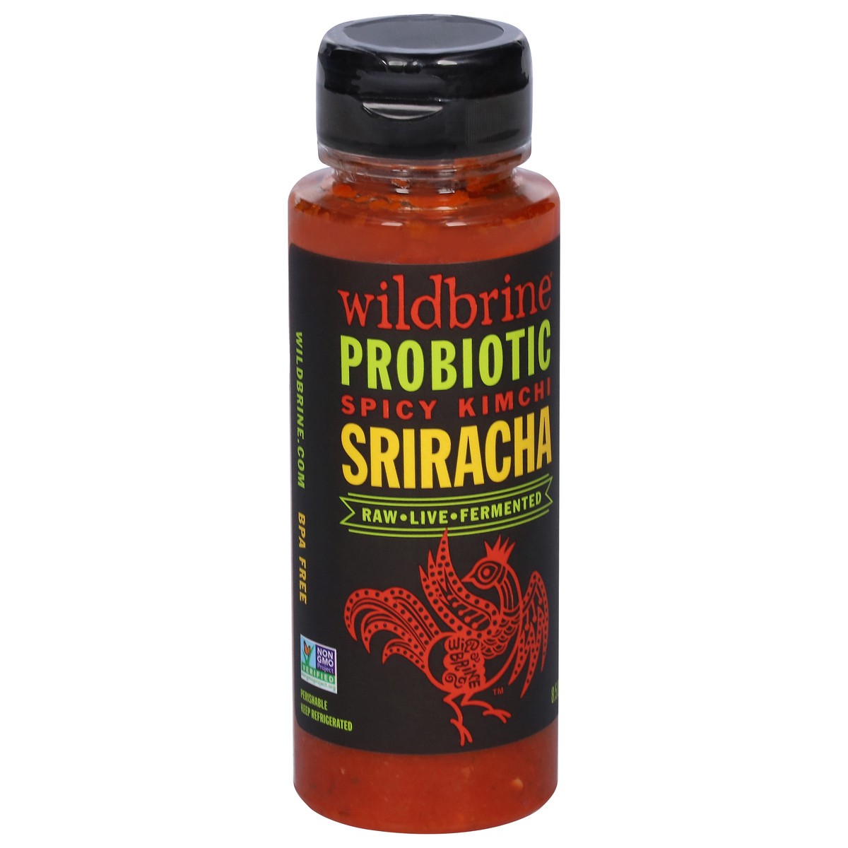 slide 5 of 9, Wildbrine Probiotic Spicy Sriracha Kimchi 8.5 oz, 8.5 oz