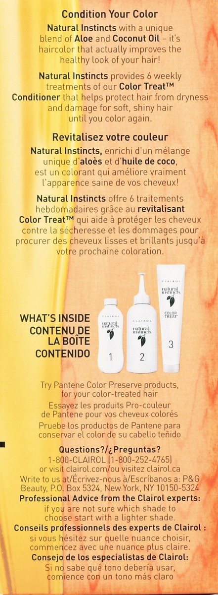 slide 3 of 5, Natural Instincts Hair Color 1 ea, 1 ct