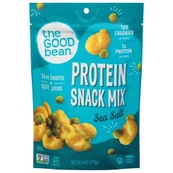 The Good Bean Sea Salt Protein Snack Mix 6 oz