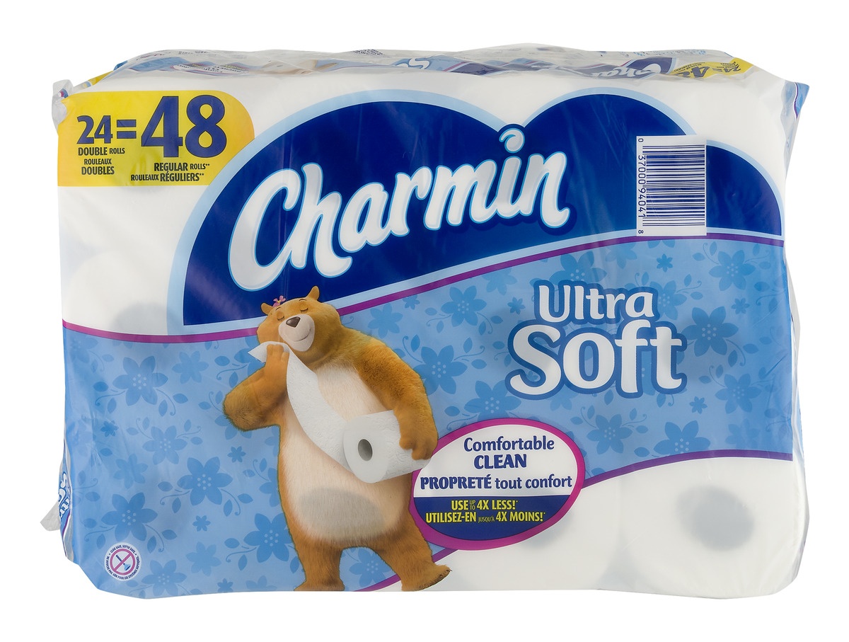 slide 1 of 1, Charmin Toilet Paper Ultra Soft, 24 ct