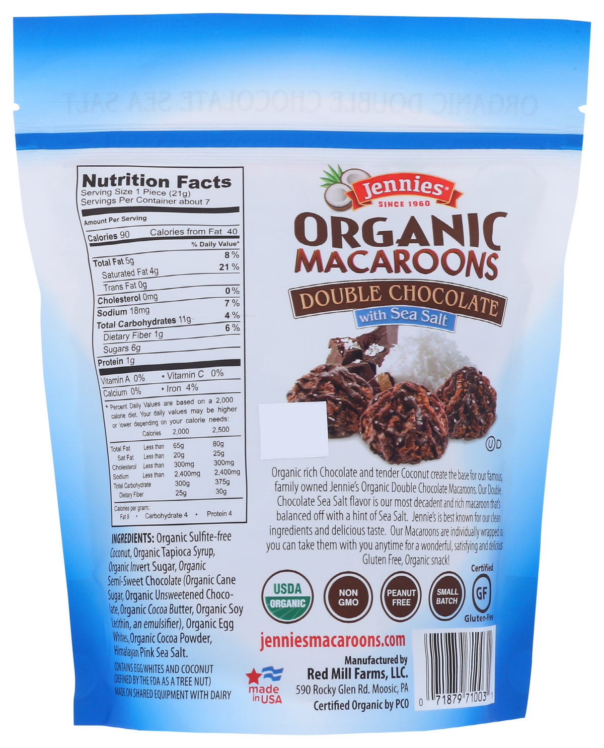 slide 2 of 2, Jennie's Macaroons 5.25 oz, 5.25 oz