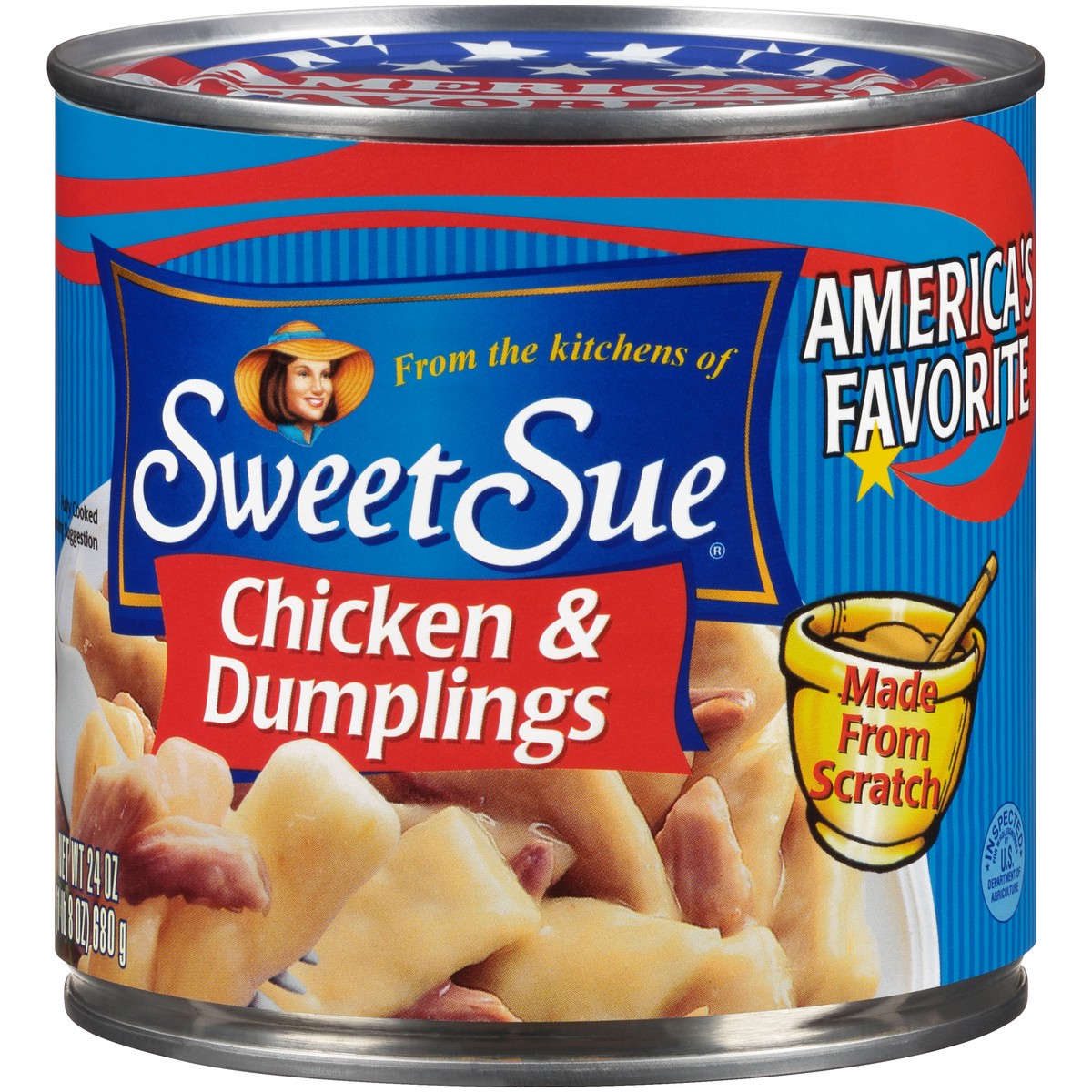 slide 6 of 14, Sweet Sue Chicken Dumpling, 24 oz