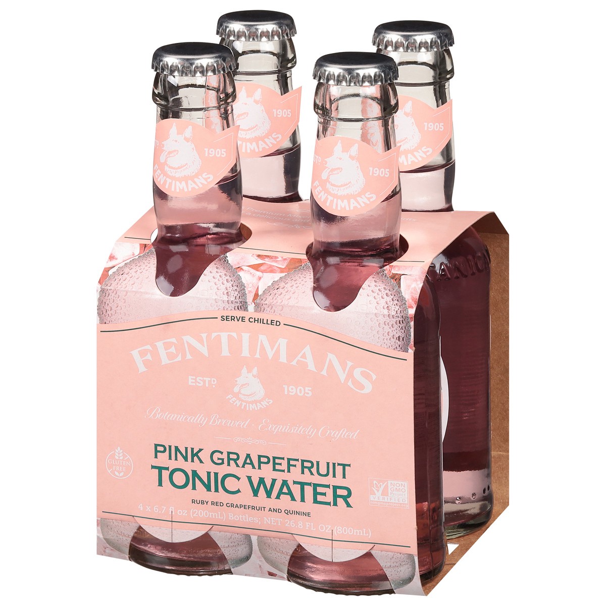 slide 3 of 9, Fentimans Fentimans Pink Grapfruit Tonic Water, 26.8 fl oz