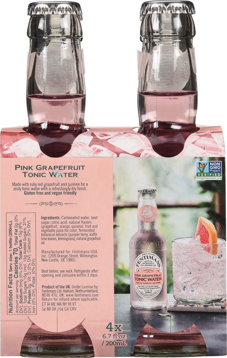 slide 5 of 9, Fentimans Fentimans Pink Grapfruit Tonic Water, 26.8 fl oz